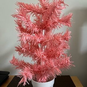 Pink Christmas tree small
